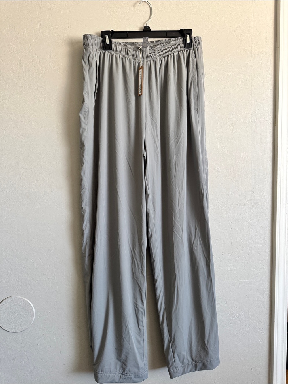 NWT SKIMS Track Woven Nylon Pants size Large